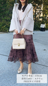 【期間限定特別PRICE_3,000円OFF】フードコート フェイクムートン＆ファー フェリーシェル｜fch122-0601