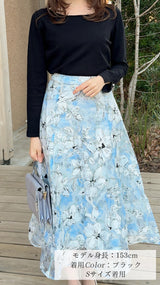 💕再入荷しました💕　前後２Way　中心パールニット　ボートネック 9分袖 フェリーシェル　fch412-0802