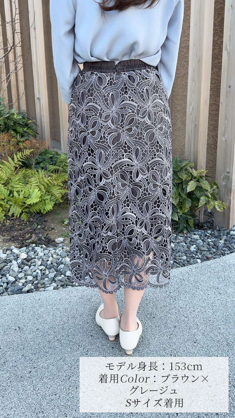 追加販売💗即日〜3営業日以内発送】NEWリボン柄 タイト スカート