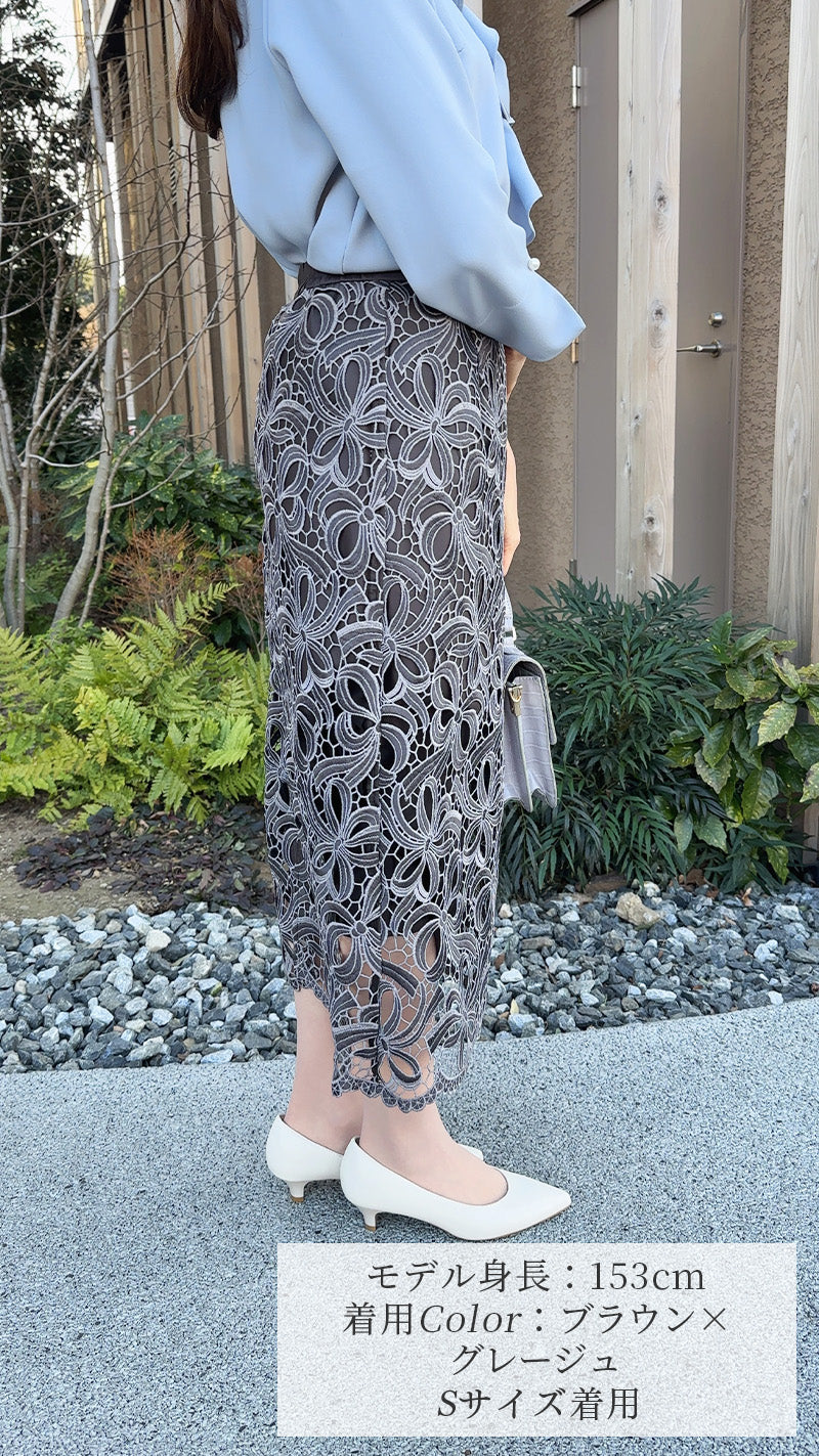 追加販売💗即日〜3営業日以内発送】NEWリボン柄 タイト スカート