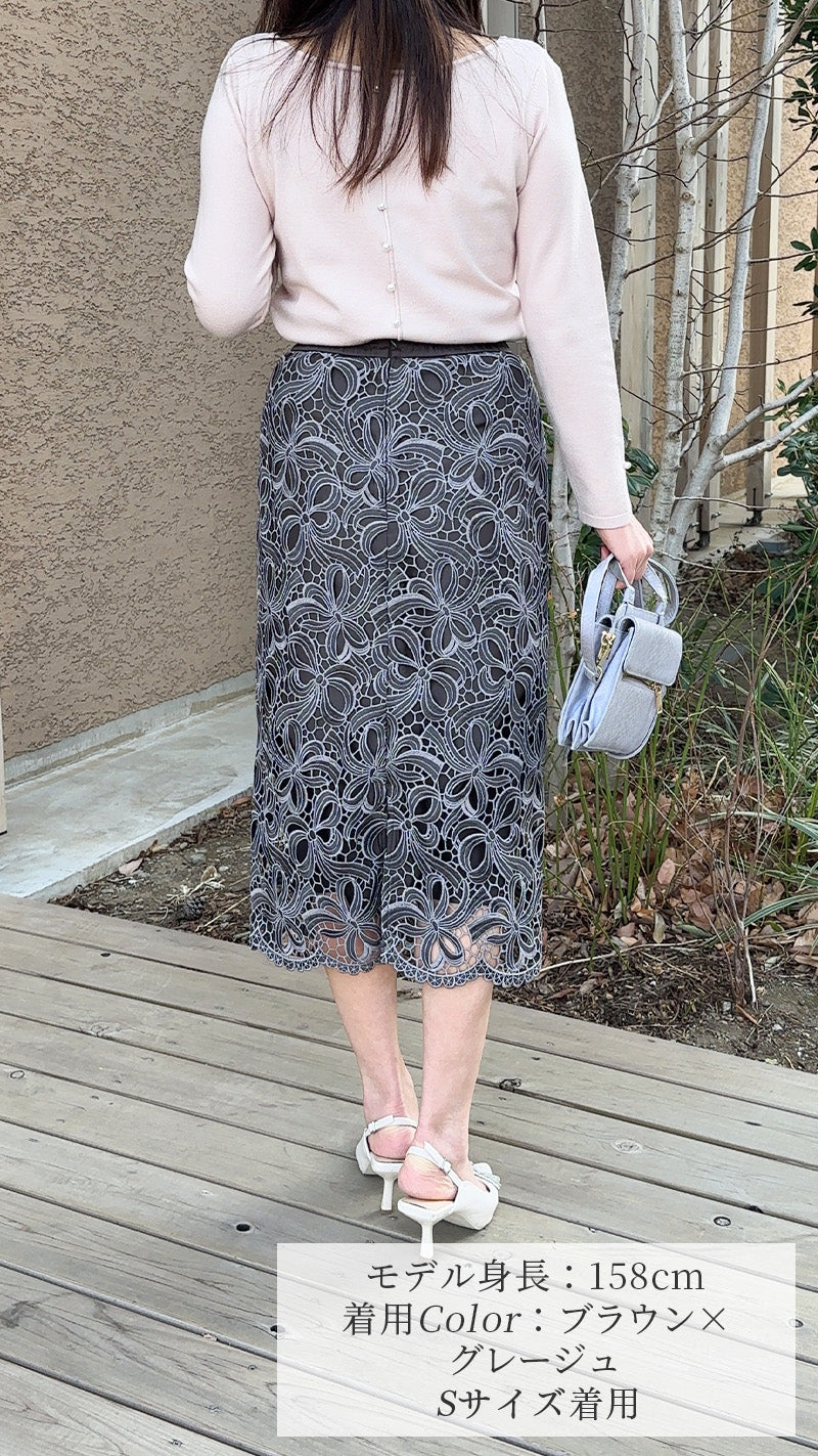 追加販売💗即日〜3営業日以内発送】NEWリボン柄 タイト スカート