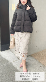 【完売カラー再入荷✨先行予約販売】¥4,000オフ🎀ダウン　コート　ハーフ丈　フェリーシェル　fch122-0661