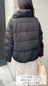 【完売カラー再入荷✨先行予約販売】¥4,000オフ🎀ダウン　コート　ハーフ丈　フェリーシェル　fch122-0661