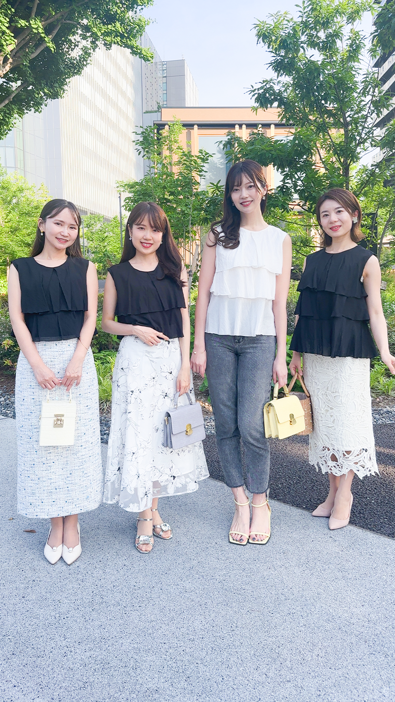 🌺Summer Sale🌺ブラウス　ティアード　ノースリ　フェリーシェル　fch821-0748