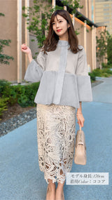 【期間限定特別PRICE_3,000円OFF】フードコート フェイクムートン＆ファー フェリーシェル｜fch122-0601