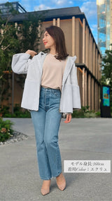 【期間限定特別PRICE_3,000円OFF】フードコート フェイクムートン＆ファー フェリーシェル｜fch122-0601